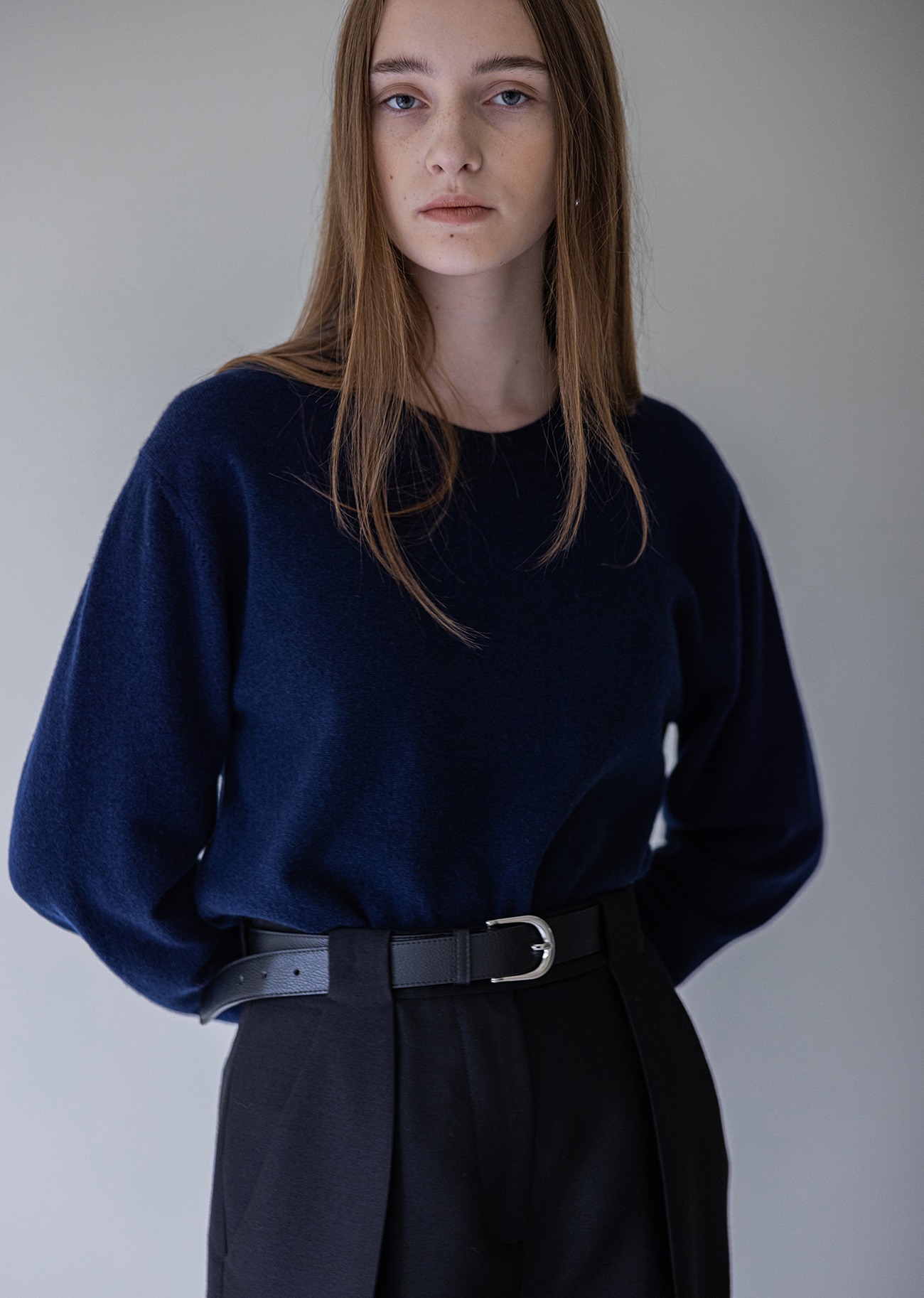 Cashmere 30 pullover sweater - Midnight blue