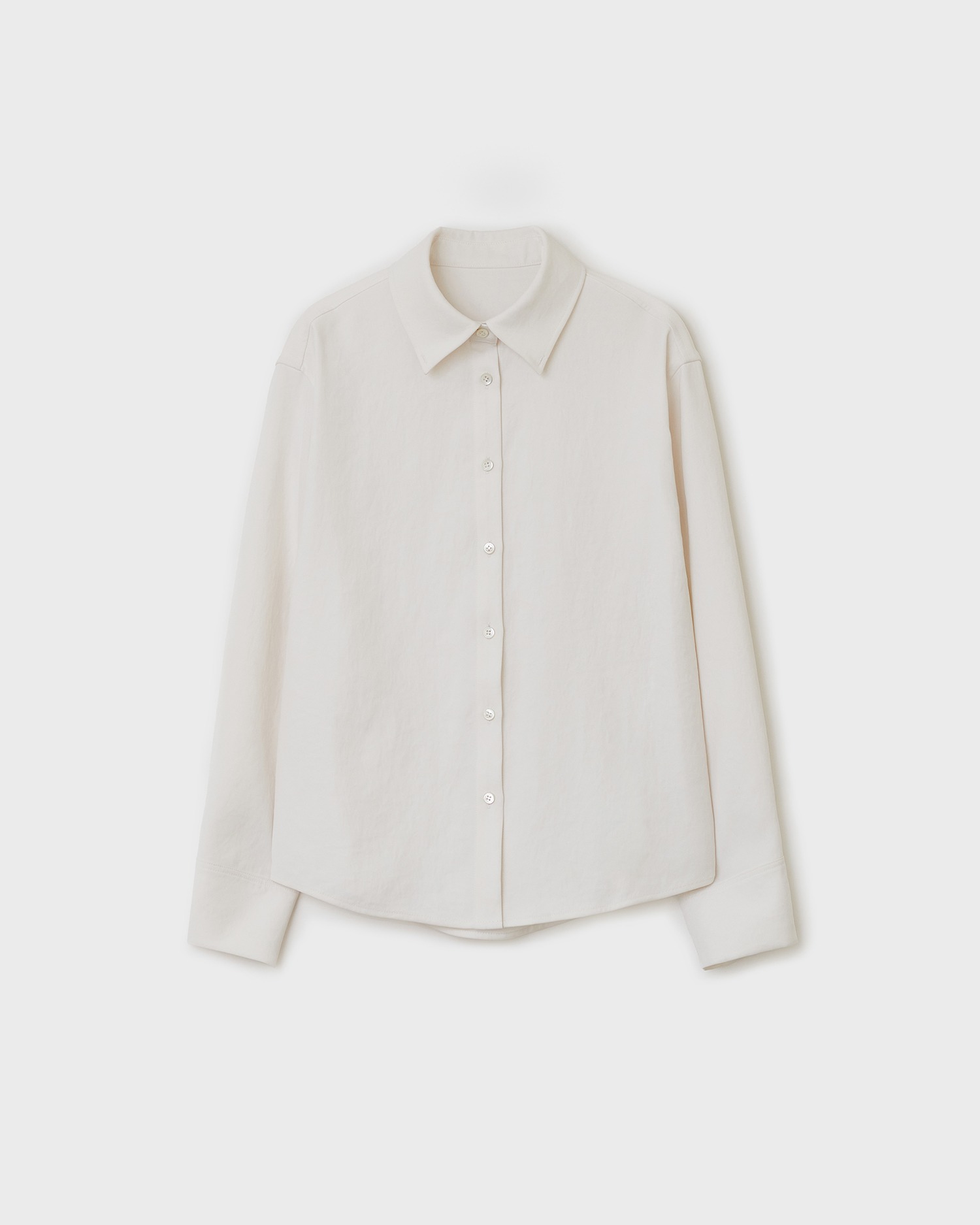 Relaxed Fluid Shirts - Ivory