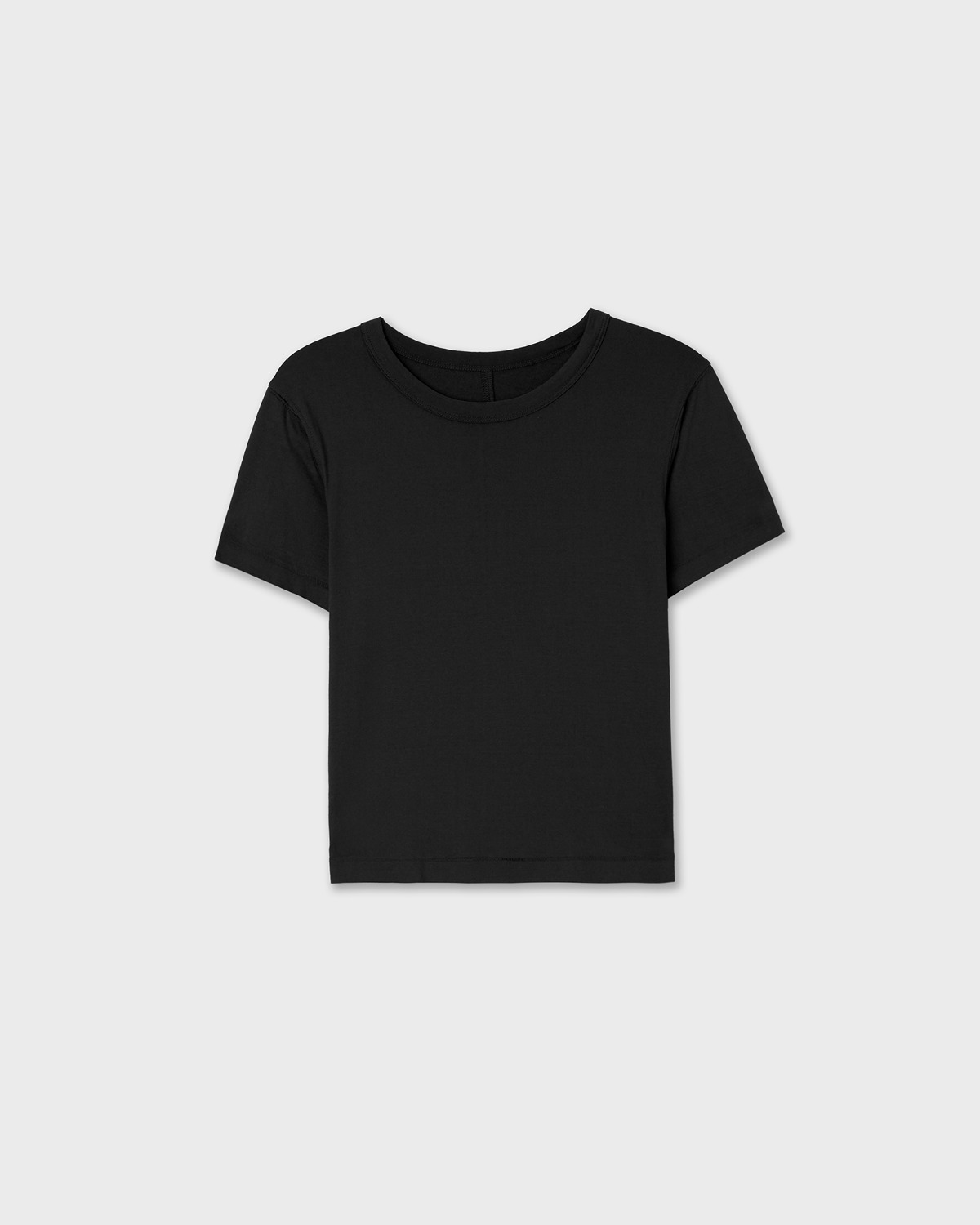 Essential Crop T-Shirts - Black