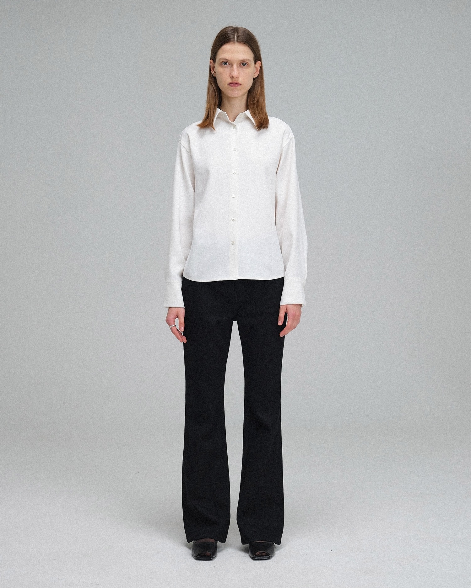 Relaxed Fluid Shirts - Ivory